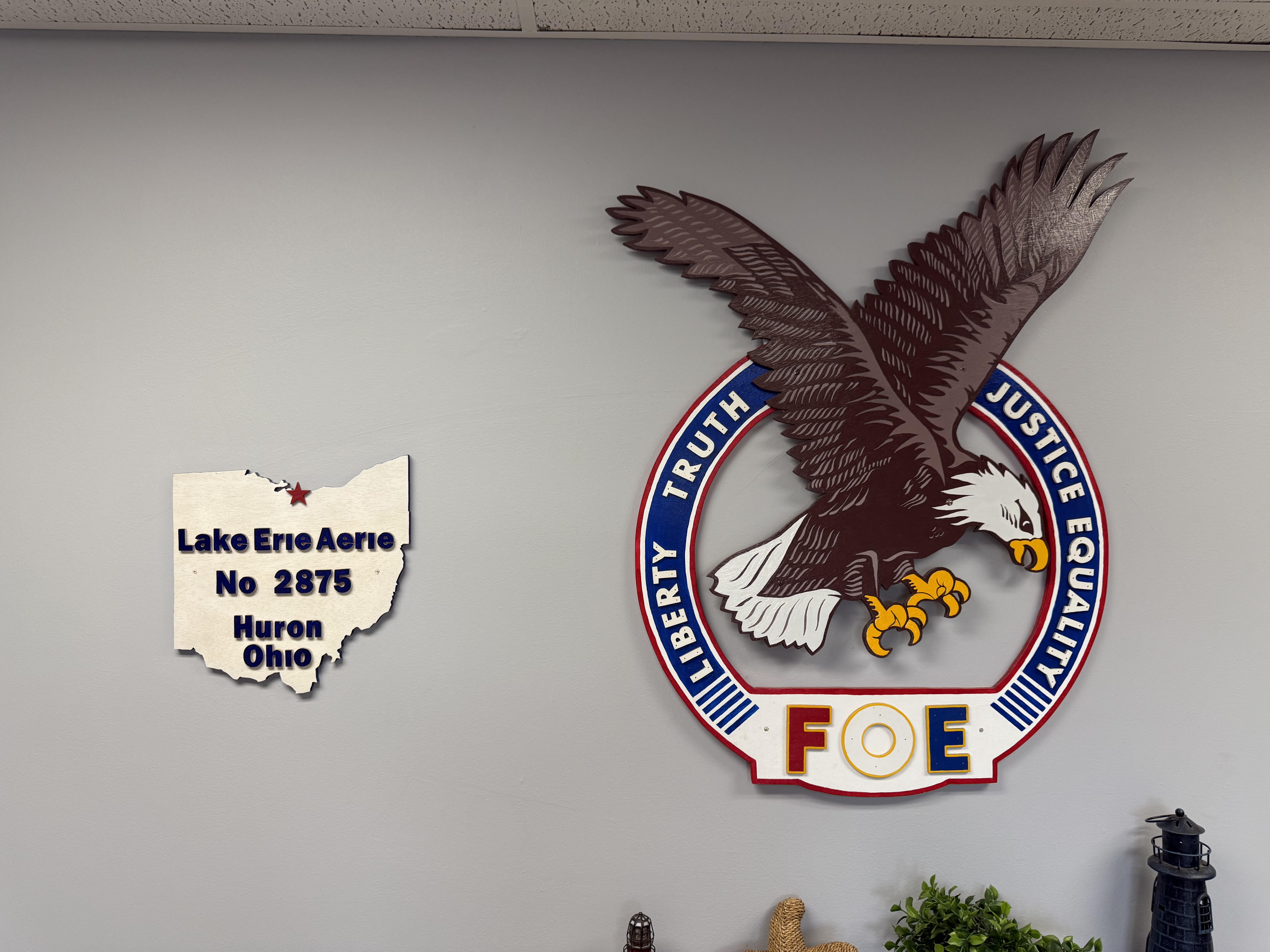 FOE Aerie 2875 Interior Display